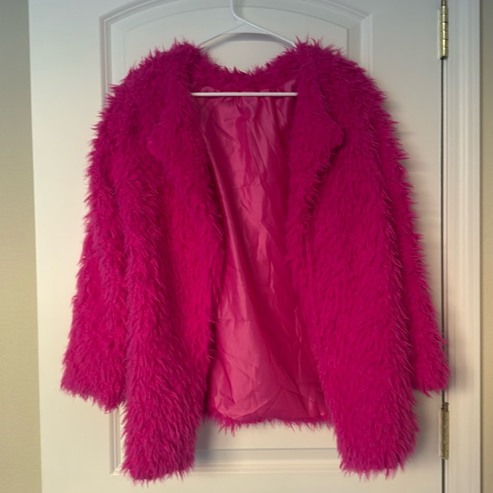 Fun Puffy Pink Jacket